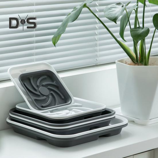 5 шт. поддон для растений многоразовый цветочный горшок поддон для тяжелых условий эксплуатации поддон для цветочного горшка квадратный поддон для растений в помещении и на открытом воздухе