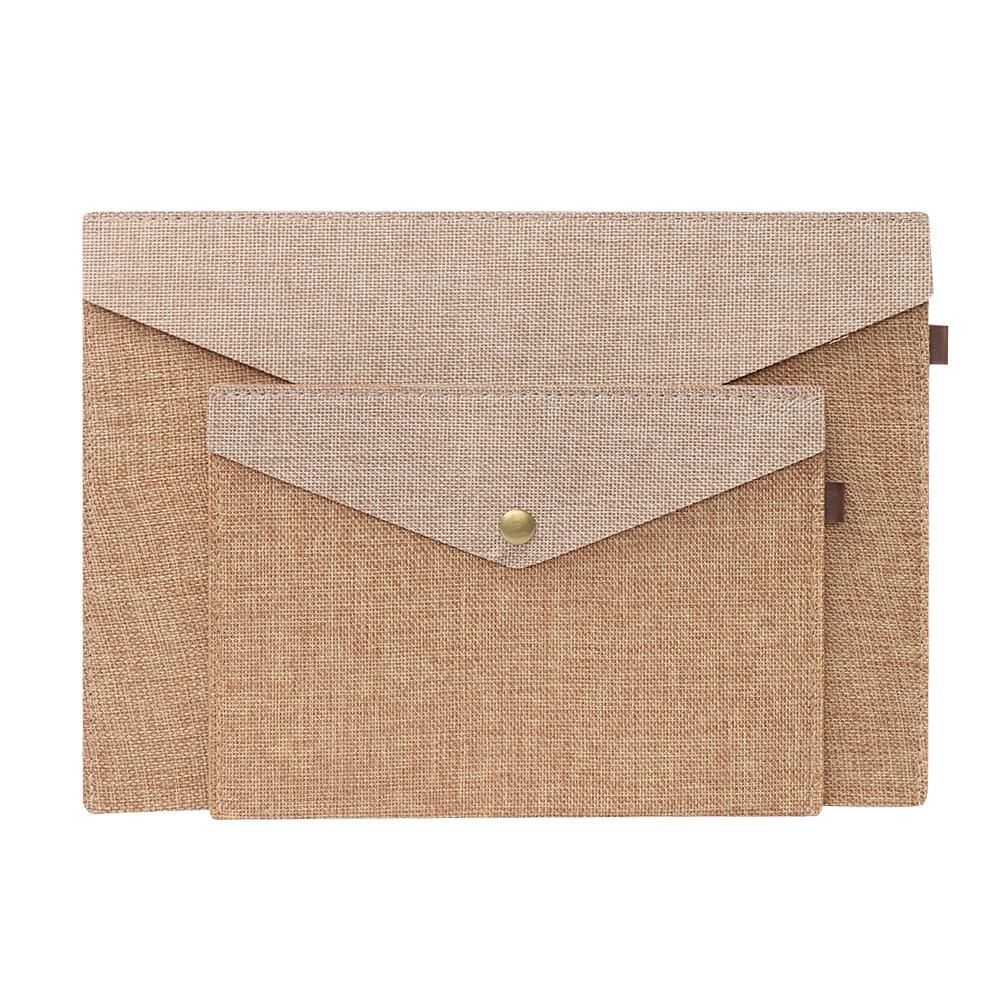 Supply Elegant Portable Organizer File Folder Paper Holder Document Bag Canvas Felt File Briefcase