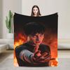 Will Byers  Flannel Blanket Adults TV Show Comfortable Throw Blanket Winter Couch Chair Bedspread Sofa Bed Cover