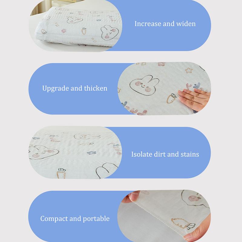 2Pcs Disposable Pillow Case Thicker Soft Summer Portable Travelling Household Hotel Antibacterial Anti-Mite Breathable Cozy