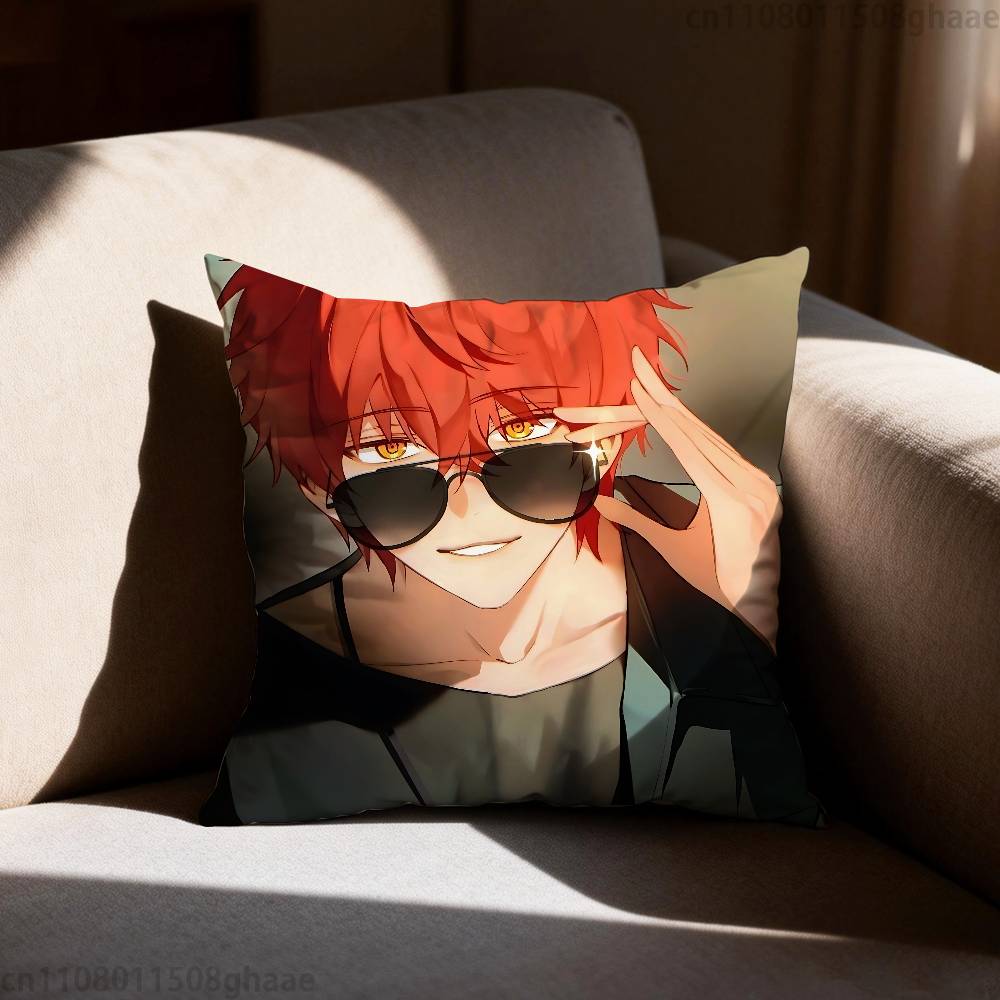 Игра Mystic Messenger Наволочка Диван Гостиная Спальня Изголовье Спинка Подушка Квадратная Подушка Время Сна