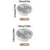 Large Capacity Sealed Food Container 304 Stainless Steel Divided Lunch Plate  Kitchenware