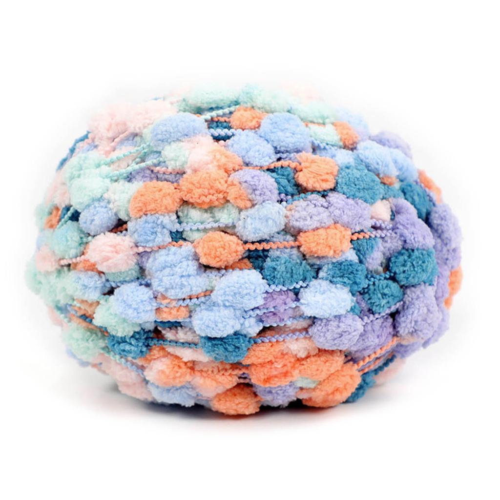 Пряжа для вязания крючком Мягкая вкусная пряжа Разноцветная пряжа для вязания Ткацкая пряжа для вязания шарфа, свитера, поделок крючком 100 г/моток