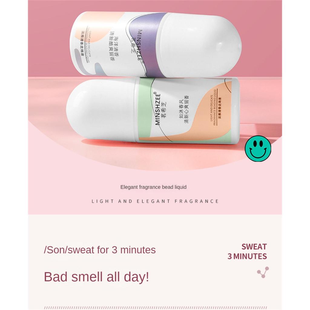 Ходячие бусины, жидкий антиперспирант для подмышек, длительный аромат, духи для тела, портативный дезодорант, духи для женщин и мужчин