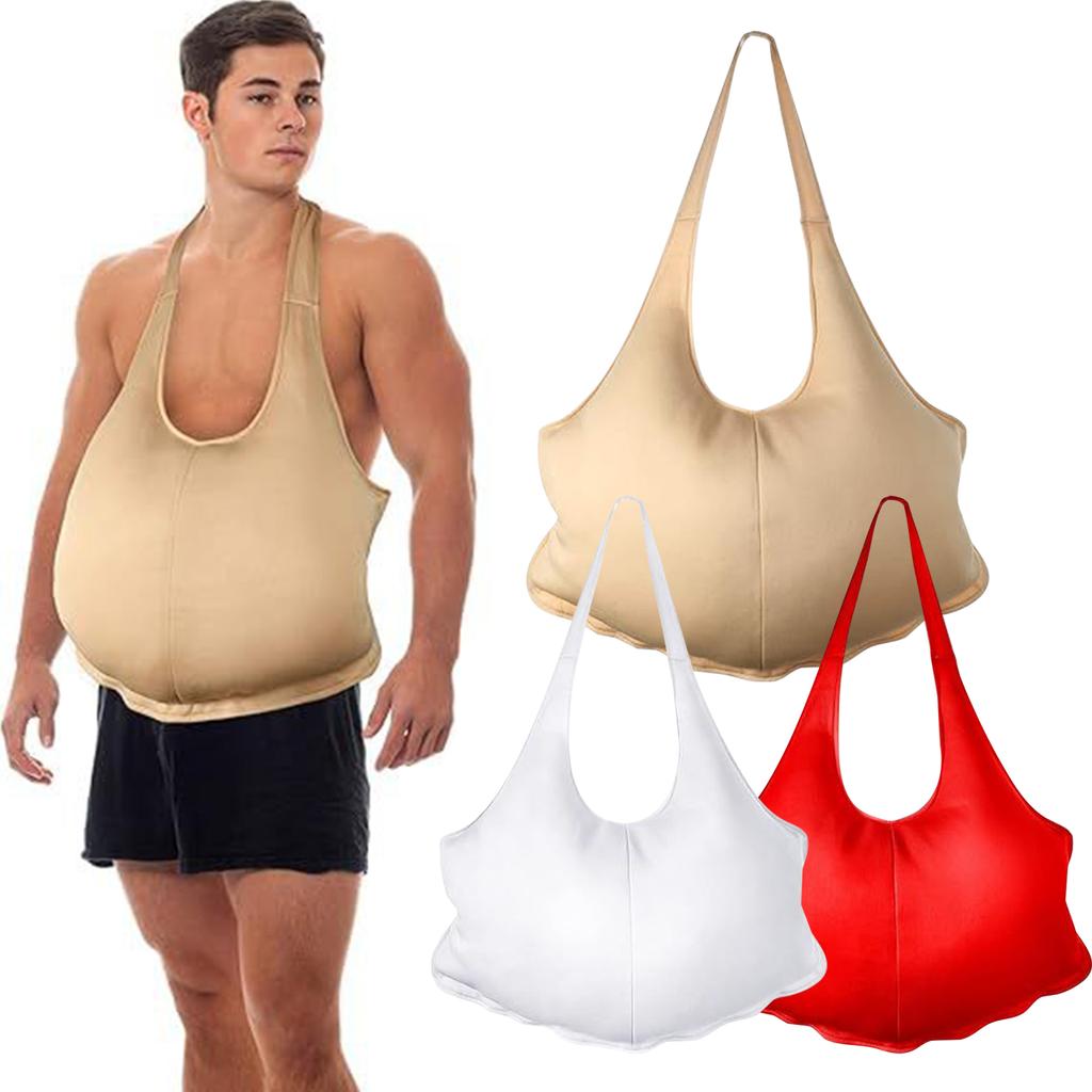 Живот и ягоди, наполненные губкой, мгновенно превратят вас в Санту для сценического обаяния.