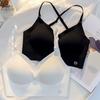 Sexy Push-up Bra Thin U-shaped Beautiful Back Top Seamless Bra Backless Invisible No-wire Bra Top