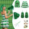 Fringe Skirt Soccer Fan Costume Supplies Set Cheerleading Gear Set  Stage Performance Show