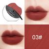 Zipped Lip Lipstick Lazy Lip Shape Lipstick Does Not Fade Mist Face Makeup Matte Velvet Lipstick Big Red Lipstick