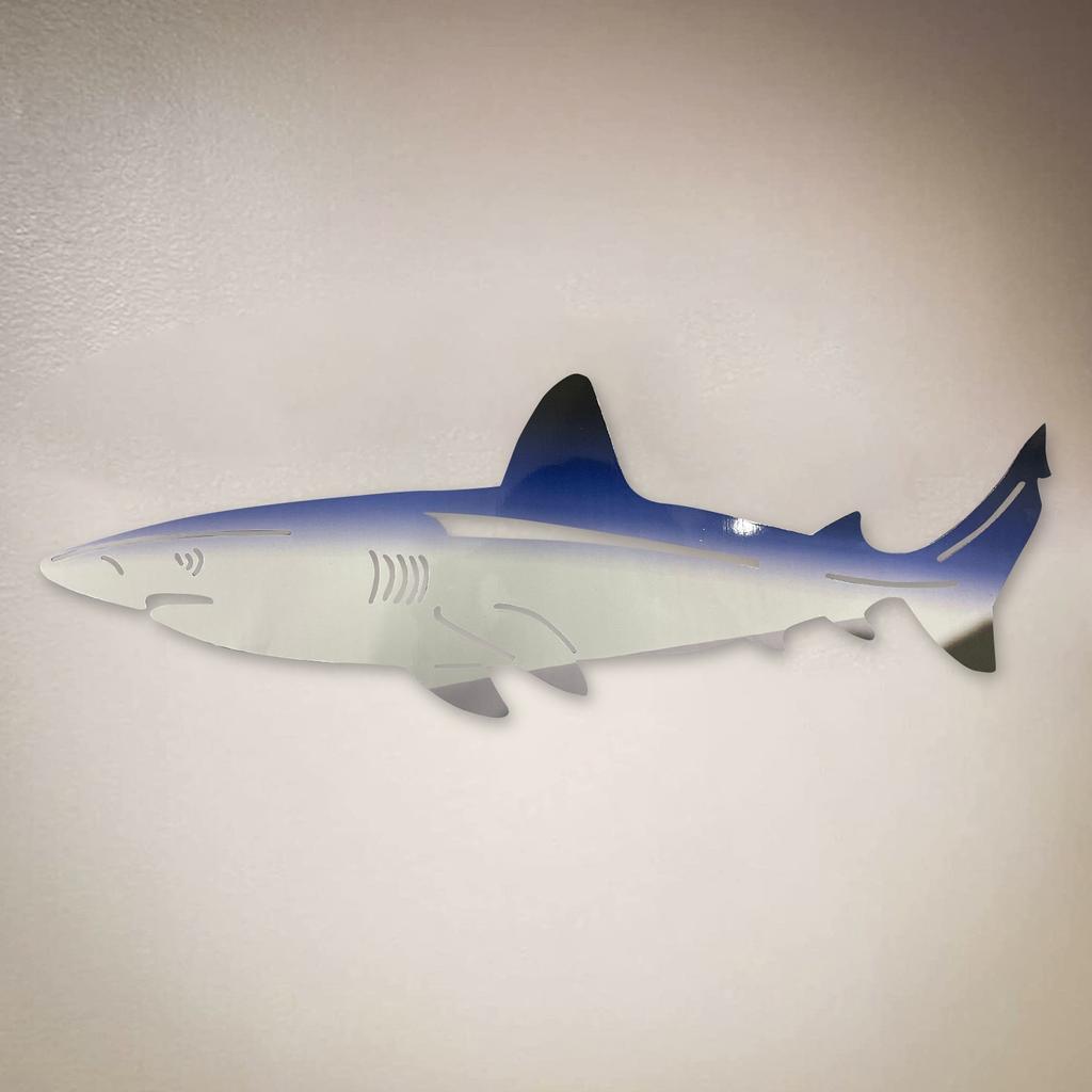 Metal Wall Art Decor Ocean Fish Decoration For Patio Pool Wall Ornaments