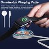 Portable Charger Smartwatch Magnetic Charging Cable Tangle-free Compact Size Portable Universal Watch Charger Cord for Apple