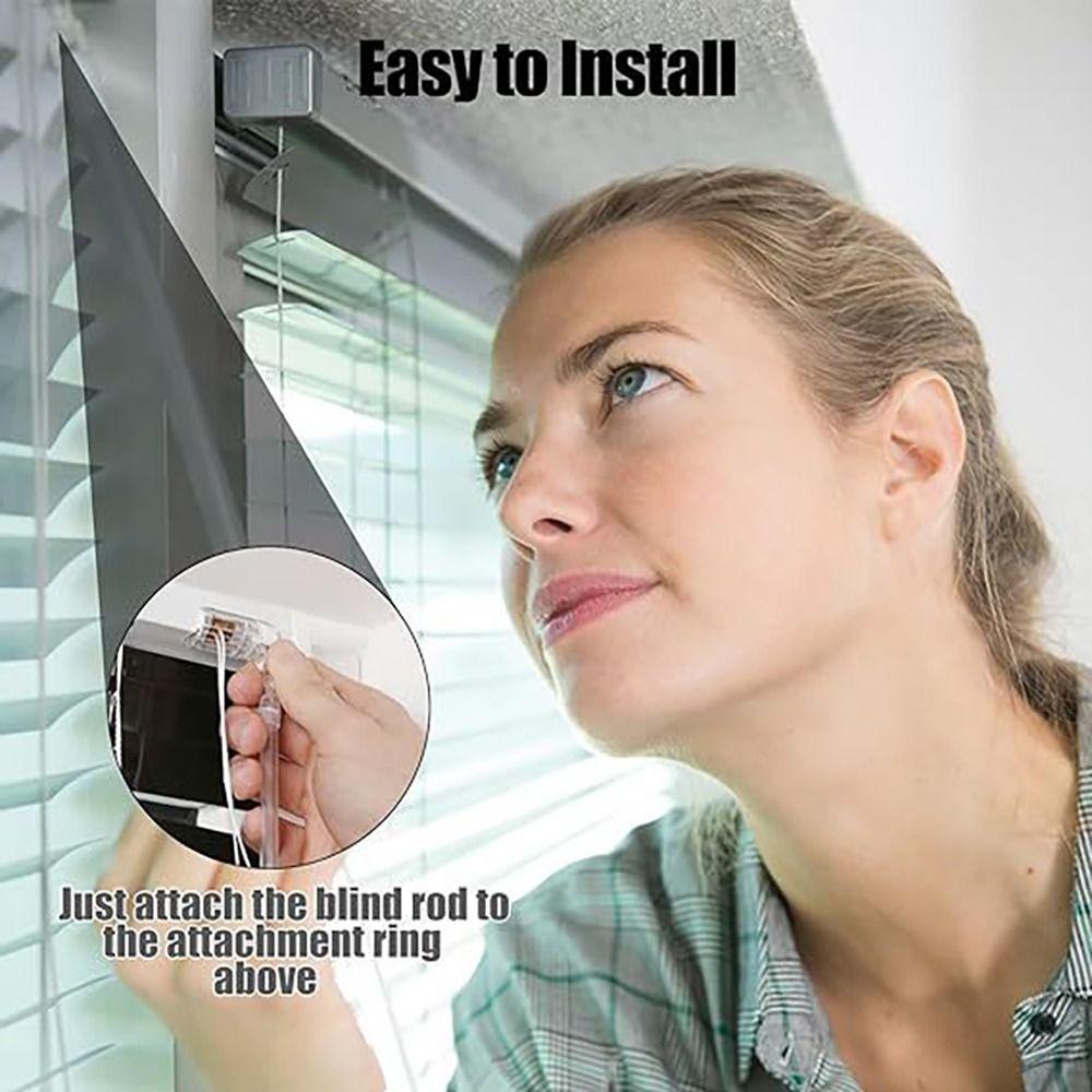 Прозрачный карниз для штор Главная Оконный открыватель Аксессуары для оконных жалюзи Наклон