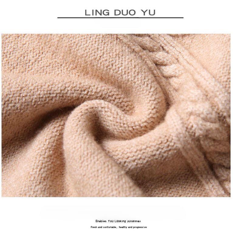 Knitted Pants Loose Women's Spring and Autumn Knitted Harem Pants Elasticated Waist Active Pants