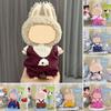 Doll Clothes Set for 17cm Labu-bu Luxury Chic Style Outfit Unique Doll