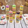 5Pcs Clear Donut Stands Wedding Table Decoration Dessert Display Stand Doughnut Holder  Table