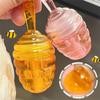 Lovely Honey Pot Lip Oil Fruit Lip Balm Moisturizing Clear Lip Oil Liquid Lipstick Lip Gloss Makeup Cosmetics