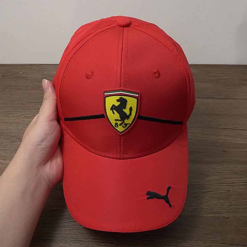 Men and Woman's Baseball Caps Adjustable Casual Embroidered Car Emblem Sun Hat Visor Hats For Ferrari Roma Spider SF90 LaFerrari