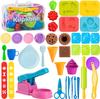 Children's Play Dough Kitchen,  Kitchen, Play Dough Clay Accessories,  Rolling Pin with Storage Bag, Play Clay Kneading Fun for Kids Boys Girls