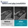 Real Carbon Fiber Gear Shift Collar and Handbrake Trim for BMW i3 2013-2022