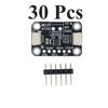 1/5/10/30Pcs MCP4725 Breakout Board 12 Bit DAC Digital To Analog Converter Module I2C Interface Compatible With Stemma QT Qwiic