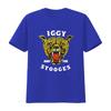 Iggy And The Stooges Cheetah Print T shirt FKQ7 vintage Washed Versatile homme Soft Casual graphic Stretched designer clothes
