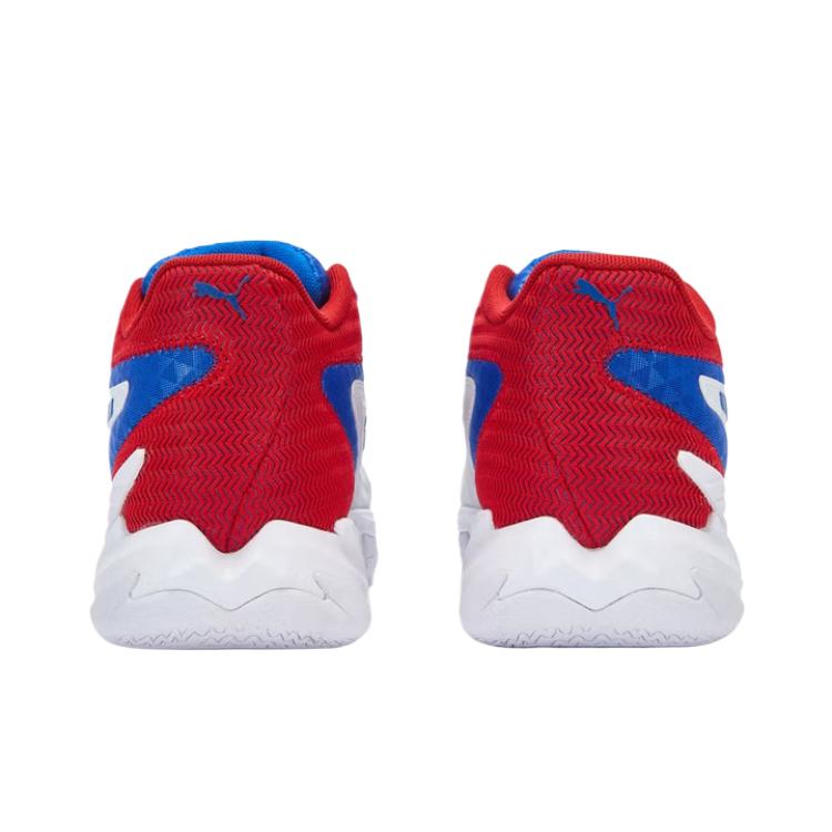 Puma Dagger Универсальные Модные Повседневные Тканевые Низкие Баскетбольные Кроссовки Унисекс Белые 311353-11