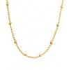 European And American Fashion Jewelry, Exquisite Single-Layer Beaded Collarbone Chain, Fashionable Personalized Party Accessories