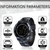 SAMDA Watch спортивные водонепроницаемые электронные часы камуфляжные многофункциональные электронные часы