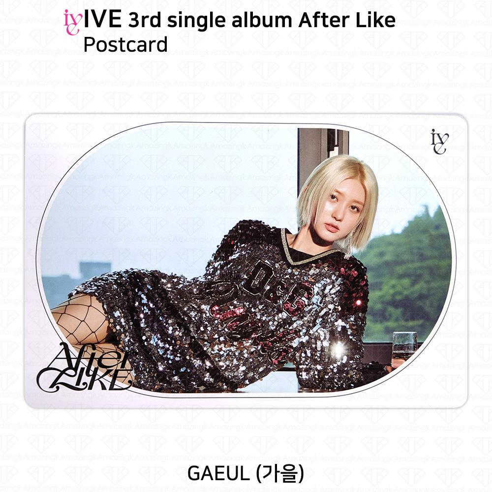 IVE 3rd Single Album After Like Official Photocard Circle Card Postcard KPOP