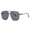 Men Square Sunglasses For Summer Stylish Gradient Lenses Hip-Hop Street Sports Glasses