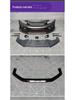 Полный боди-кит VS Style для Honda Civic FK8 Десятого Поколения (2015-2021): Губа переднего бампера, Пороги, Угловые накладки