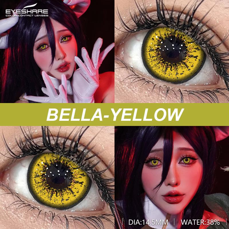 Eyeshare НОВЫЕ цветные контактные линзы для косплея для глаз, синие линзы для глаз аниме, цветные линзы на Хэллоуин, красные контактные линзы, косметический макияж