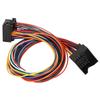 PQ Extension Adapter Cable 40 Pins Universal Stable Performance Car Radio Wire Harness 60cm