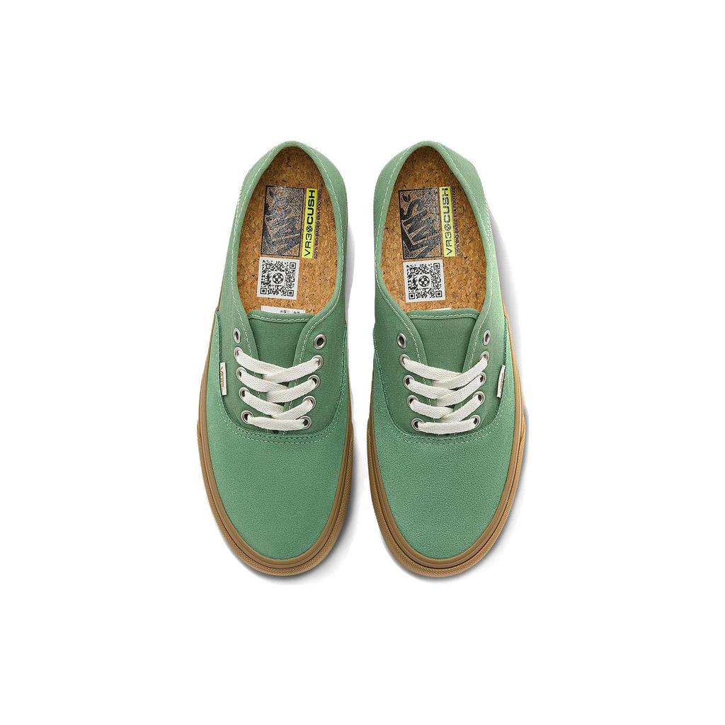 Vans Authentic Series Salt Wash Vr3 Sf Low-Top Skate Shoes Unisex Sneakers Green Brown VN0A4BX5Y7V