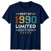 Best Of 1990 Unisexs T Shirt 36th Birthday Gift Limited Edition