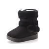 Child Shoes New Trendy Winter Boots for Children Thick Soled Wool Ball Snow Boots Winter Cotton Inserts Girl Sneakers Botas Niña