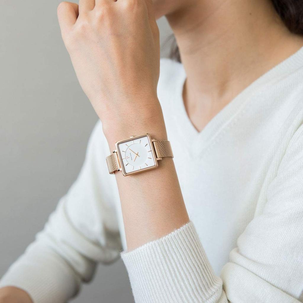 Часы Pierre Lannier Rekare Collection Mesh Belt P008F928 Импортные розовое золото x белый [Pierre Lannier] Женские [Обычный продукт]