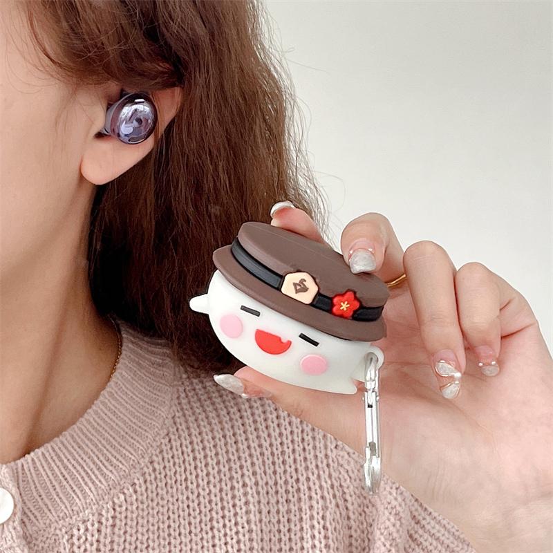 Для Galaxy Buds FE чехол милый мультяшный силиконовый чехол для наушников Samsung Buds 2 Live Pro беспроводная гарнитура защитный чехол