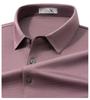 Men's Summer Silk Smooth Comfortable Short-Sleeved T-Shirt Polo Shirt