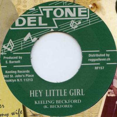 7-дюймовая пластинка KEELING BECKFORD / CHARLIE ACE - Hey Little Girl / Musical Combinati RF157 Deltone/Reggae 1968 Европа Регги, Ска и Даб Б/у