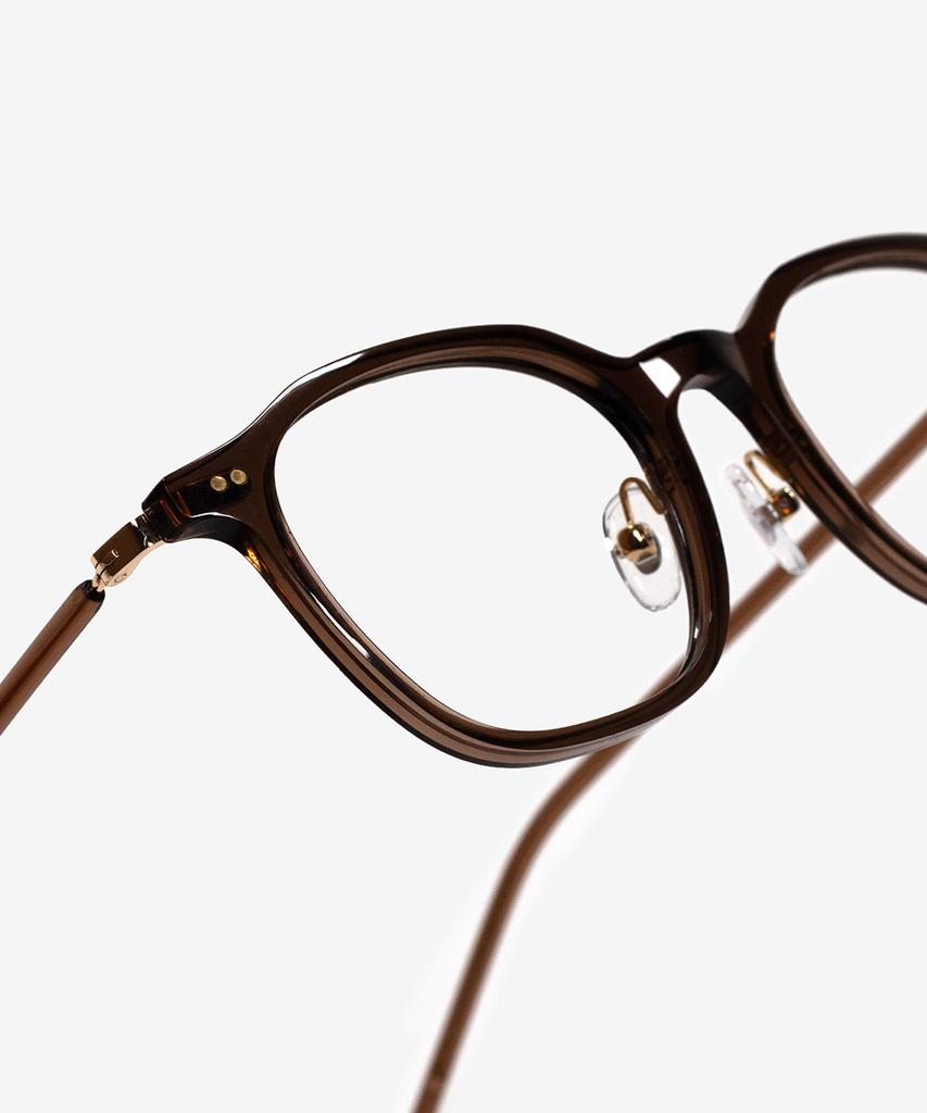 Очки Weeoweeo Melo 01 Crystal Brown с защитой от синего света