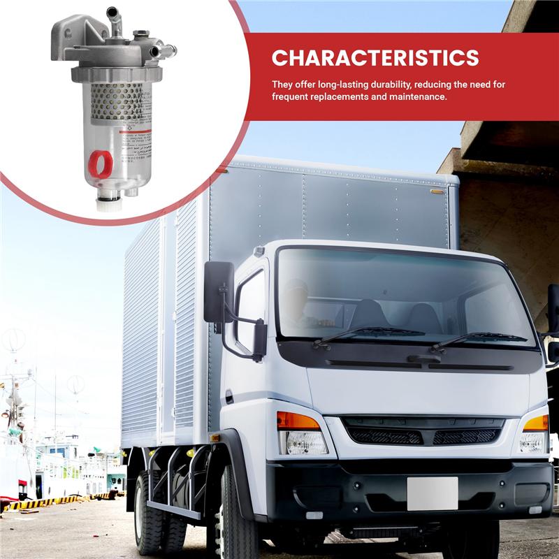 Truck Oil Water Separator Fuel Filter ME121646 For Fuso FV515 F380 PS380 FP380 8DC9 6D24 6M70 FV51J CANTER