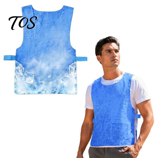 Reusable Cooling Garment for Men And Women Unisex Vest, Adjustable Jacket, Cold Tank Lightweight Gear Adults Top Cycling, Running Outdoor Sports