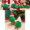 Festive Pine Tree Stuffed Animal With Soft Short Plush For Children