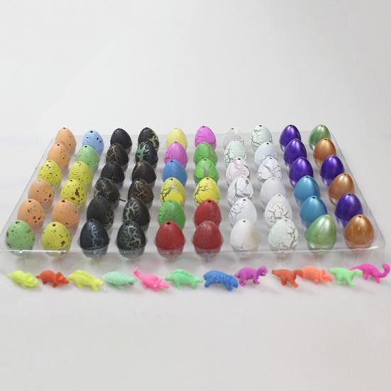 60Pcs Easter Dinosaur Egg Hatching Toy Kids Toddlers Boys Girls Dino Birth