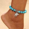 Elegant Beaded Elephant Anklet - Simple and Timeless Jewelry