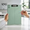 Lightweight Writing Surface for Field Work Folder Clipboard with Metal Clip, Multipurpose A4 Plastic File Sturdy Nurses Folder, Memo Document