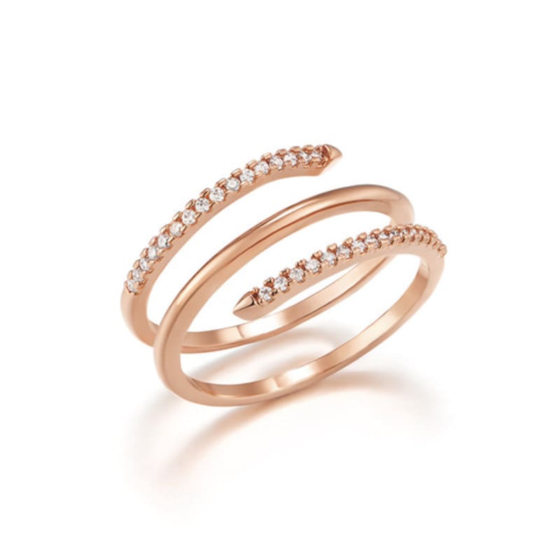CRANNE Spring Cubic Ring C24RB087