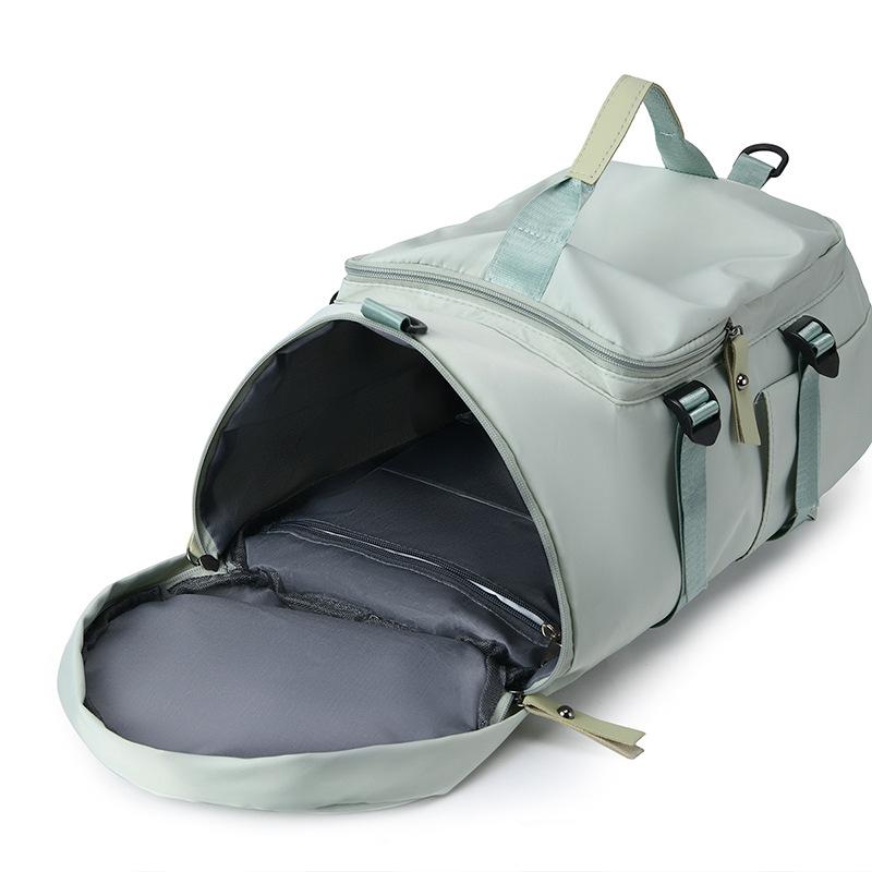 Новый унисекс однотонный водонепроницаемый и дышащий деловой модный повседневный универсальный рюкзак для повседневного использования