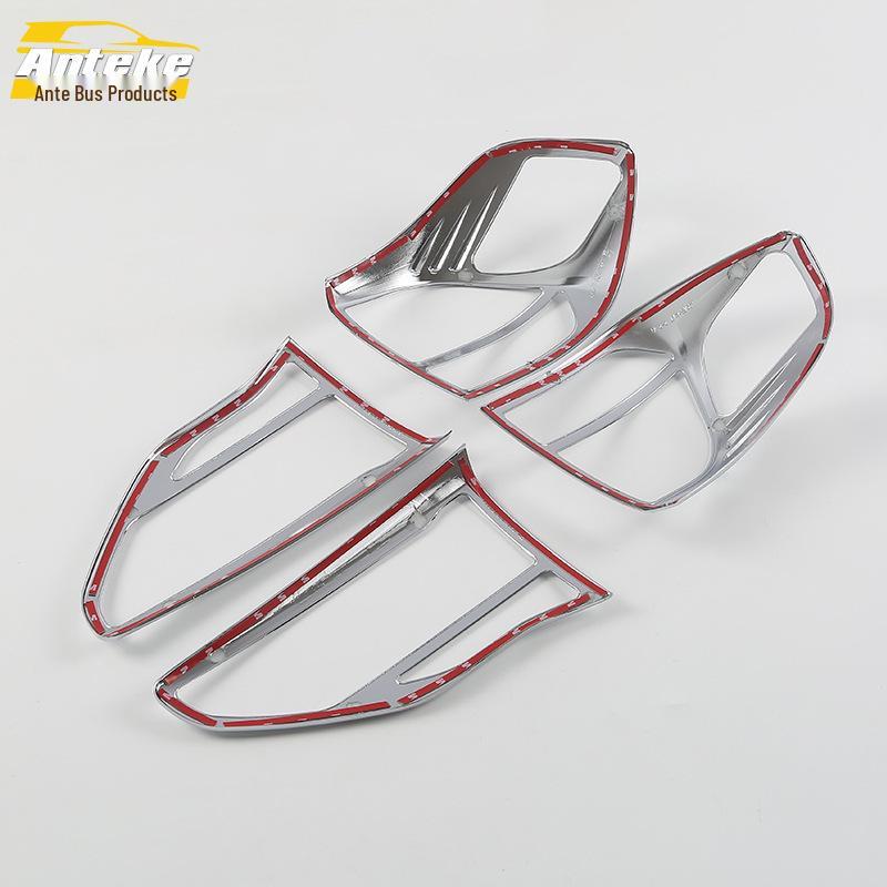Tailgate Trunk Light Frame Cover for 18 Models IX35 - Decorative Taillight Bright Ring Sticker Car Accessories