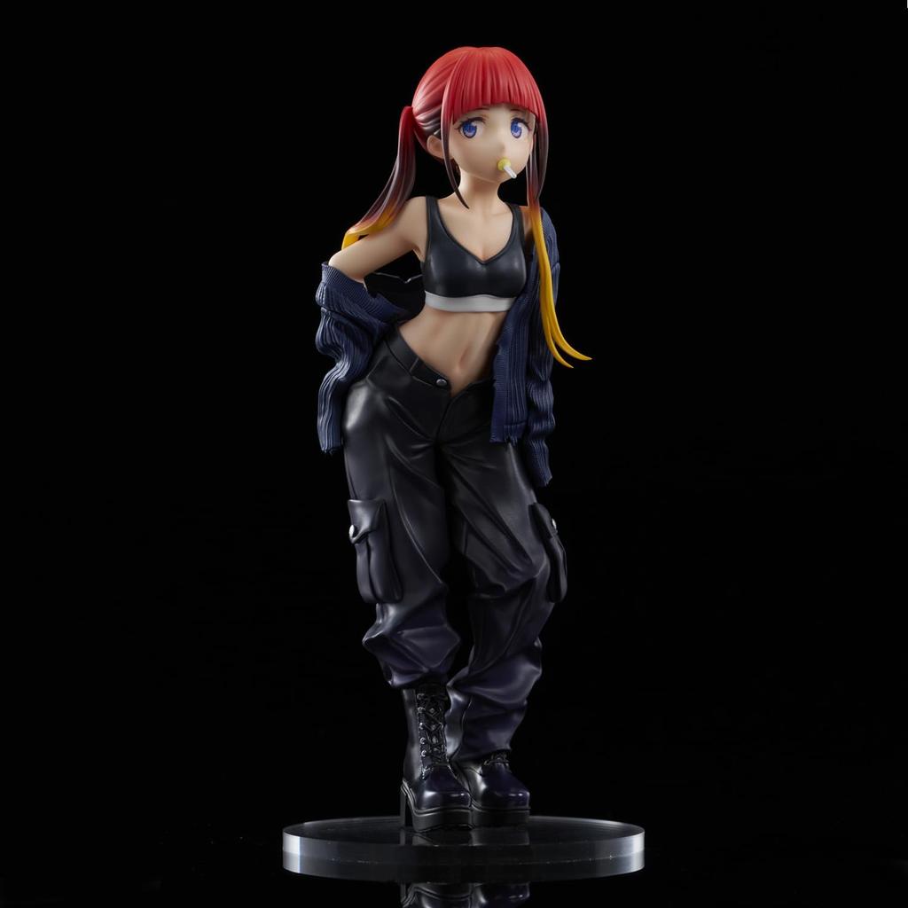 ZOZO BLACK COLLECTION PVC ABS Painted Complete Figure "Gridman Universe" "Chise Asukagawa" Non-scale &